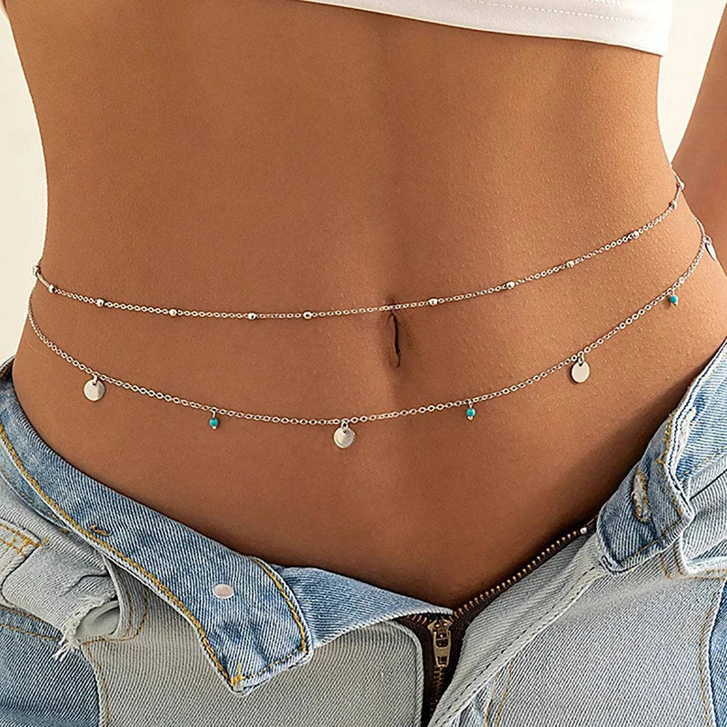 Bijoux et accessoires Dion B — chaînes de corps en acier inoxydable